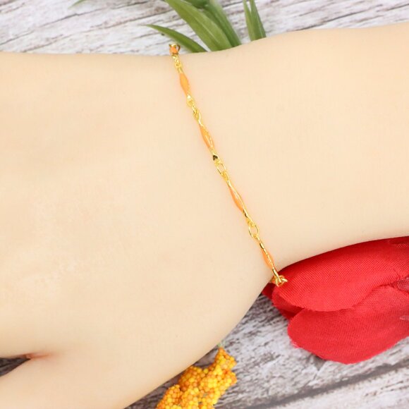 Trendy Bracelet for Girls & Women – Cute, Adjustable & Gift-Ready | MLCRC1914 - Picture 2 of 10